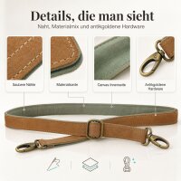 Sunsa Damen Taschengriffe Taschenhenkel Schulterriemen Riemen Schultergurt Henkel, lang