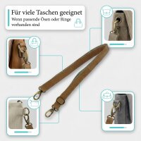 Sunsa Damen Taschengriffe Taschenhenkel Schulterriemen Riemen Schultergurt Henkel, lang