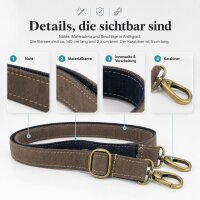 Sunsa Damen Taschengriffe Taschenhenkel Schulterriemen Riemen Schultergurt Henkel, lang