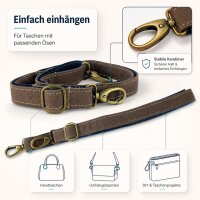 Sunsa Damen Taschengriffe Taschenhenkel Schulterriemen Riemen Schultergurt Henkel, lang