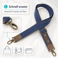 Sunsa Damen Taschengriffe Taschenhenkel Schulterriemen Riemen Schultergurt Henkel, lang
