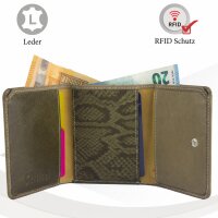 Sunsa Creations "Lilly" echt Leder Damen Geldbörse Portemonnaie Brieftasche klein Geldbeutel