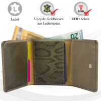 Sunsa Creations "Lilly" echt Leder Damen Geldbörse Portemonnaie Brieftasche klein Geldbeutel