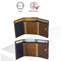 Sunsa Creations "Elsa" echt Leder Geldbörse Portemonnaie Brieftasche klein Geldbeutel