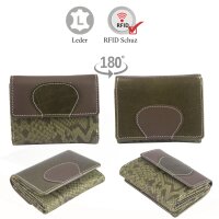 Sunsa Creations "Elsa" echt Leder Geldbörse Portemonnaie Brieftasche klein Geldbeutel