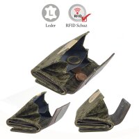 Sunsa Creations "Elsa" echt Leder Geldbörse Portemonnaie Brieftasche klein Geldbeutel