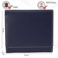 Sunsa Creations "Lilly" echt Leder Damen Geldbörse Portemonnaie Brieftasche klein Geldbeutel