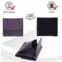 Sunsa Creations "Lilly" echt Leder Damen Geldbörse Portemonnaie Brieftasche klein Geldbeutel