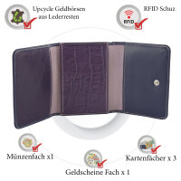 Sunsa Creations "Lilly"  leather wallet purse colorful small woman billfold