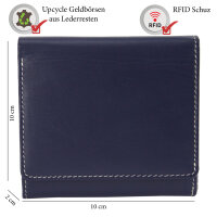 Sunsa Creations "Lilly"  leather wallet purse colorful small woman billfold