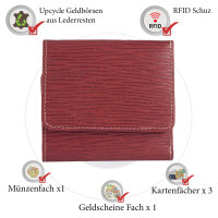 Sunsa Creations "Lilly" echt Leder Damen Geldbörse Portemonnaie Brieftasche klein Geldbeutel