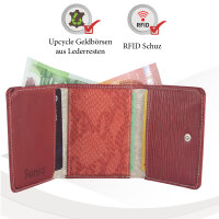 Sunsa Creations "Lilly" echt Leder Damen Geldbörse Portemonnaie Brieftasche klein Geldbeutel