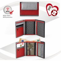 Sunsa Creations "Miki" Leder Geldbörse Portemonnaie Brieftasche klein