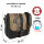 Sunsa Leder Messenger Damentasche Ledertasche schwarze Umhängetasche Crossbody