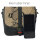 Sunsa Leder Messenger Damentasche Ledertasche schwarze Umhängetasche Crossbody