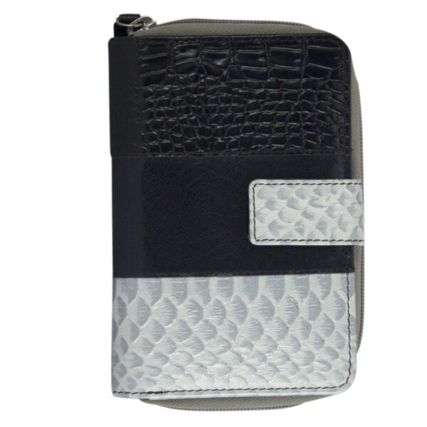 Sunsa Creations "Din" Leder Geldbörse. Portemonnaie aus Leder.XL Brieftasche
