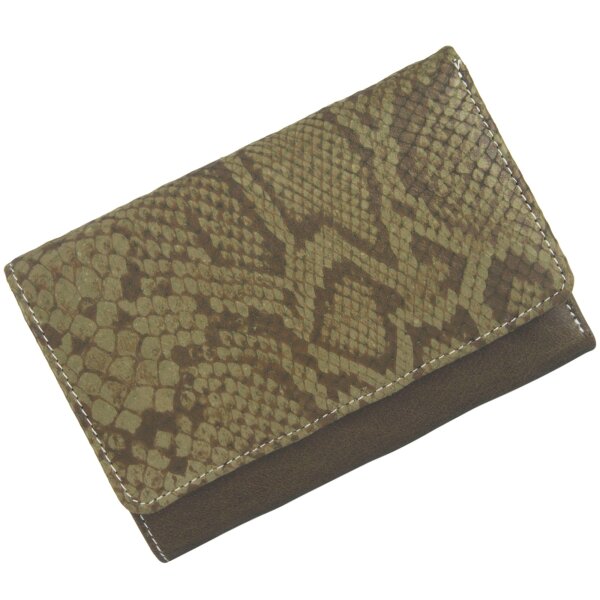 Sunsa Creations "Eva" echt Leder Damen Geldbörse Portemonnaie Brieftasche großer Geldbeutel