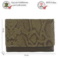 Sunsa Creations "Eva" echt Leder Damen Geldbörse Portemonnaie Brieftasche großer Geldbeutel