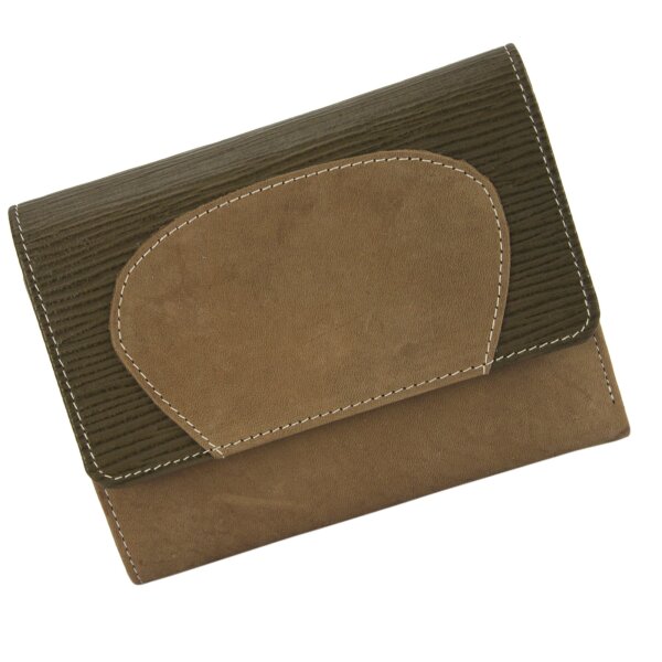 Sunsa Creations "Gabi" echt Leder Damen Geldbörse Portemonnaie Brieftasche großer Geldbeutel