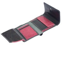 Sunsa Creations "Gabi" echt Leder Damen Geldbörse Portemonnaie Brieftasche großer Geldbeutel
