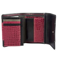 Sunsa Creations "Gabi" echt Leder Damen Geldbörse Portemonnaie Brieftasche großer Geldbeutel