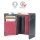 Sunsa Creations "Gabi" echt Leder Damen Geldbörse Portemonnaie Brieftasche großer Geldbeutel