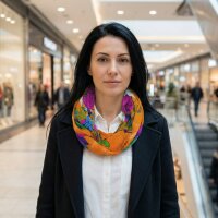 Sunsa Sommer Loop-Schal aus Viskose