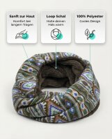 Sunsa Winter Schlauchschal,Loopschal Halstuch/ Schal aus Polyester