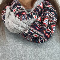 Fluffy Winter Loop Scarf