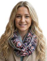 Fluffy Winter Loop Scarf