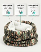 Sunsa Winter Schlauchschal,Loopschal Halstuch/ Schal aus Polyester