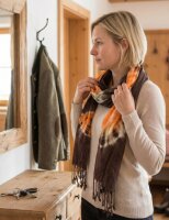 Sunsa Schal Batik Stil Damentuch Viskose Halstuch Damen Tuch Leichter Sommerschal