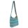Sunsa Hobo Tasche. Gestreifte Baumwolle Umhängetasche. Vegane Schultertasche. Crossbody bag