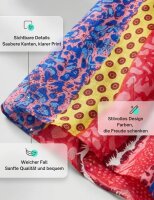 Summer Loop viscose with graphic design