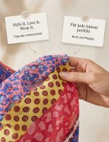 Summer Loop viscose with graphic design
