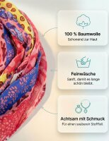 Summer Loop viscose with graphic design