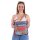 Sunsa Damen Canvas Umhängetasche/ Crossbody, Tasche aus rote Canvas & Upcycling Jeans