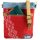 Sunsa Umhängetasche aus rote Canvas & Upcycling Jeans. Crossbody Bag
