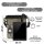 Domelo canvas bag shoulder bag shoulder bag black gray
