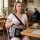 Domelo canvas bag shoulder bag shoulder bag black gray