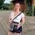 Domelo canvas bag shoulder bag shoulder bag black gray
