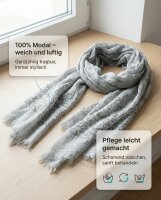 Sunsa Winterschal , Große Stola Halstuch/ Schal aus Modal