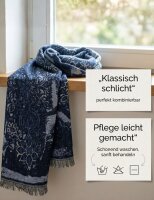 Sunsa Winterschal, Große Stola Halstuch/ Schal aus Baumwolle/Viskose