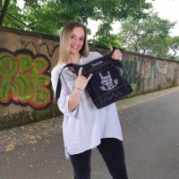 Sunsa canvas bag women hobo handbag shoulder bag stone washed shoulder bag shopper black corssbody