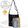 Sunsa canvas bag women hobo handbag shoulder bag stone washed shoulder bag shopper black corssbody