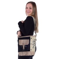 Sunsa Vintage Umhängetasche Canvas Schultertasche Damentasche