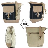 Sunsa Vintage Umhängetasche Canvas Schultertasche Damentasche