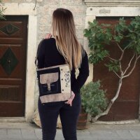Sunsa Vintage Umhängetasche Canvas Schultertasche Damentasche