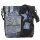 Sunsa Umhängetasche aus recycelter Jeans und schwarzem Canvas. Nachhaltige Damen Crossbody Bag