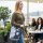 Sunsa Umhängetasche aus Upcycling Jeans und schwarzem Canvas. Damen Crossbody Bag